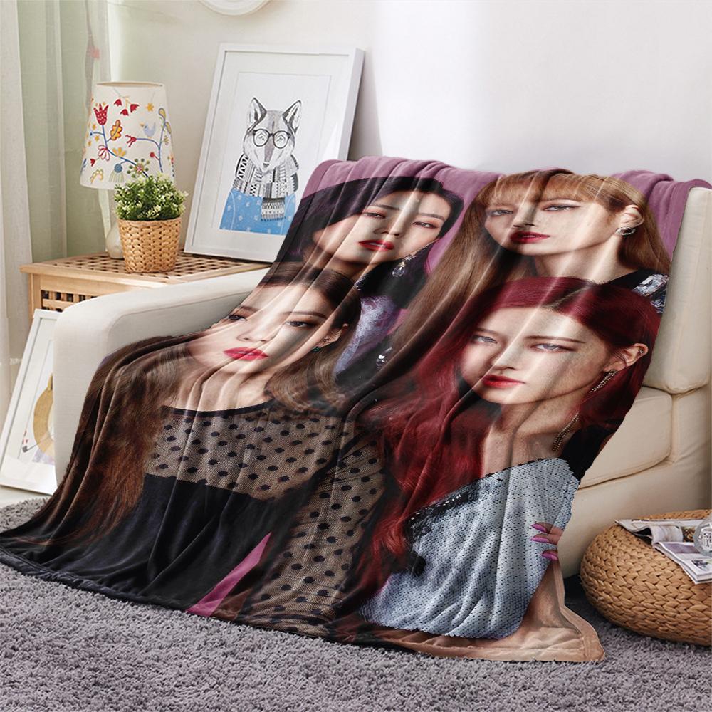 1 Stück Flanelldecke mit Cartoon-Druck, Hohe Qualität, Bequem für alle Jahreszeiten, Heimdekoration, Wärme und Komfort, Perfekt als Weihnachts- oder Geburtstagsgeschenk