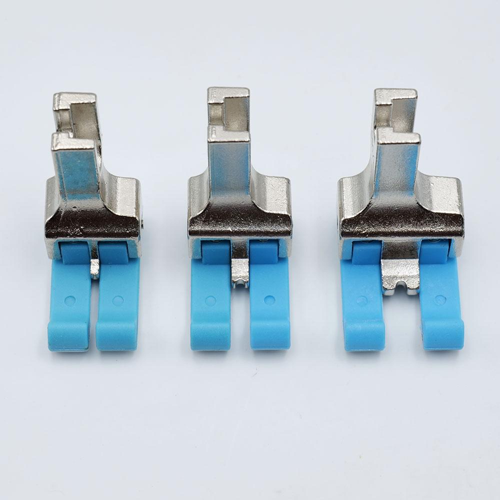 1PC Industrial Sewing Machine Plastic Double Compensating Presser Foot Industrial Lockstitch Standard Foot CD1/32'' 1/16''