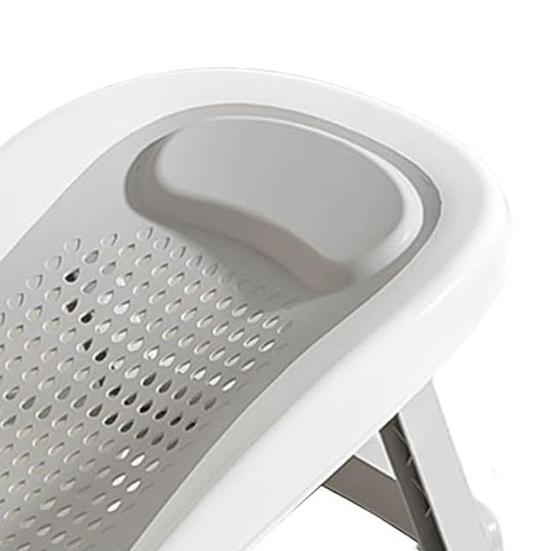Infant Bath Tub Seat BPA-Free Material Foldable Design Hypoallergenic Baby Bath Support Compact Size Stable Shower Basin