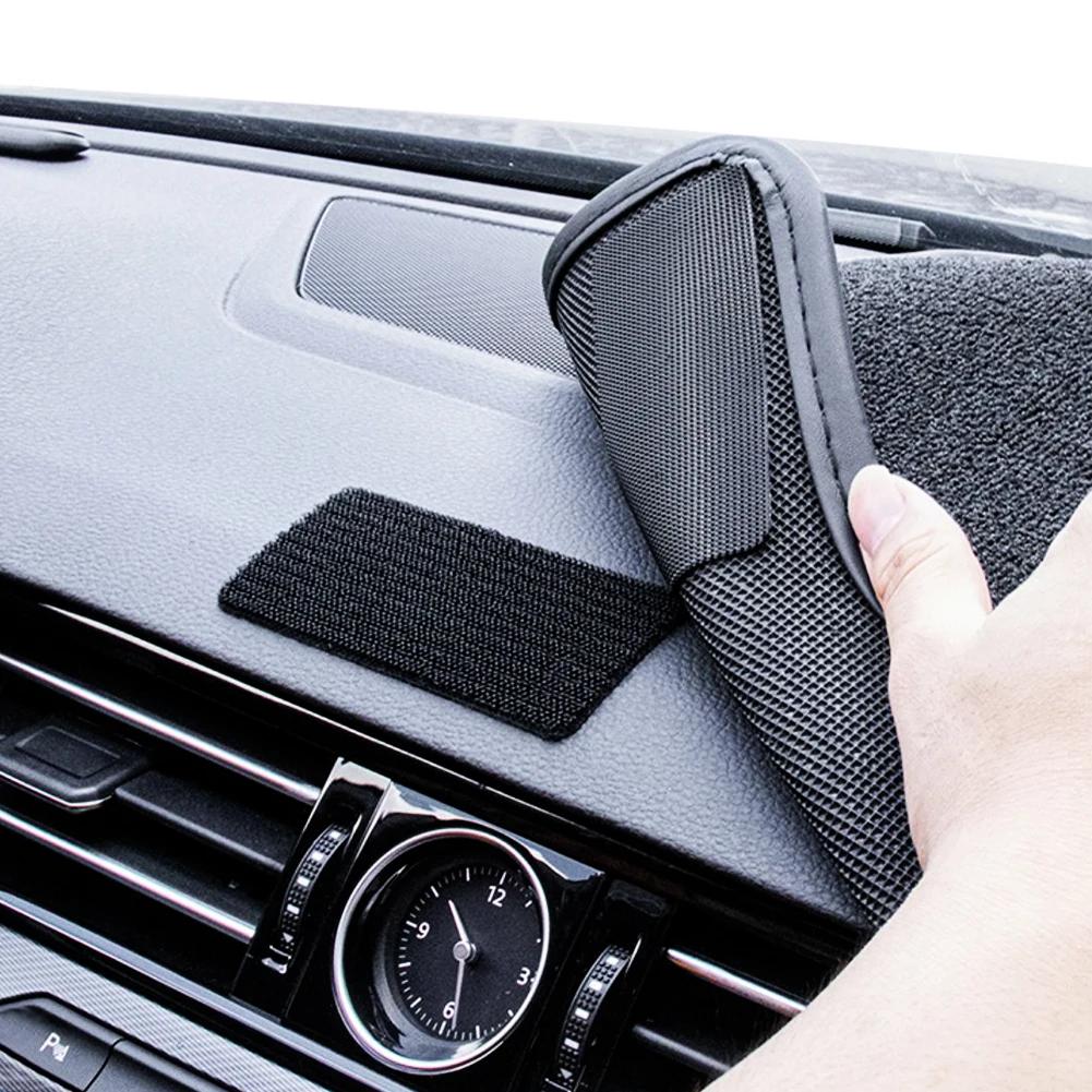 5 bucăți bandă de fixare pentru covoare pentru mașină Covoraș pentru podea Element de fixare puternic autoadeziv Bandă de fixare cu cârlig și buclă Autocolant din nailon pentru accesorii BMW