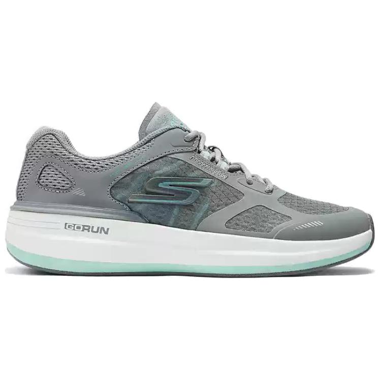 Skechers Go Run Pulse 2.0 Comfortable Soft Durable Low Top Casual Running Shoes Women sneaker Gray Blue 129113-GYBL