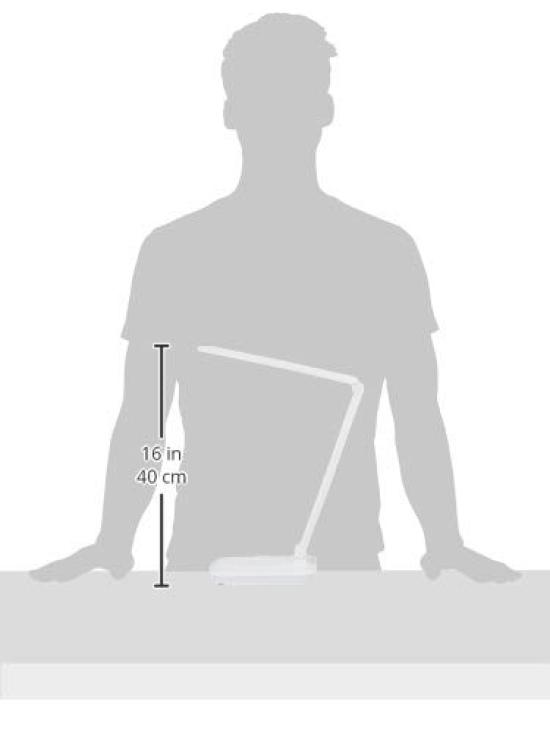 Twój smartfon, po prostu kładąc go Iris Ohyama Lampka biurkowa Ładowanie bezprzewodowe Qi 4 poziomy ściemniania Wysokie odwzorowanie kolorów Biały [Ładowanie włączone] LDL-QFD-W