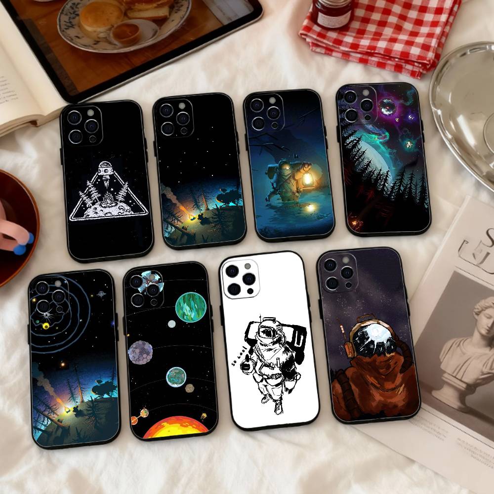 S-Science fiction O-Outer W-Wilds Phone Case Silicone Soft For IPhone 17 16 15 14 13 12 11 X XR Plus Pro Max Plus