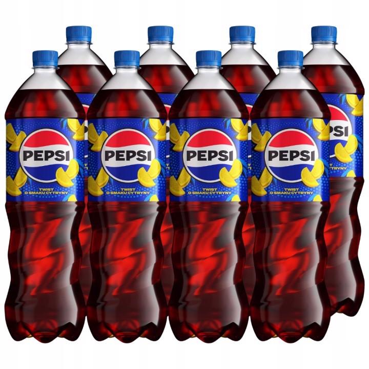 Pepsi twist carbonated drink with lemon
