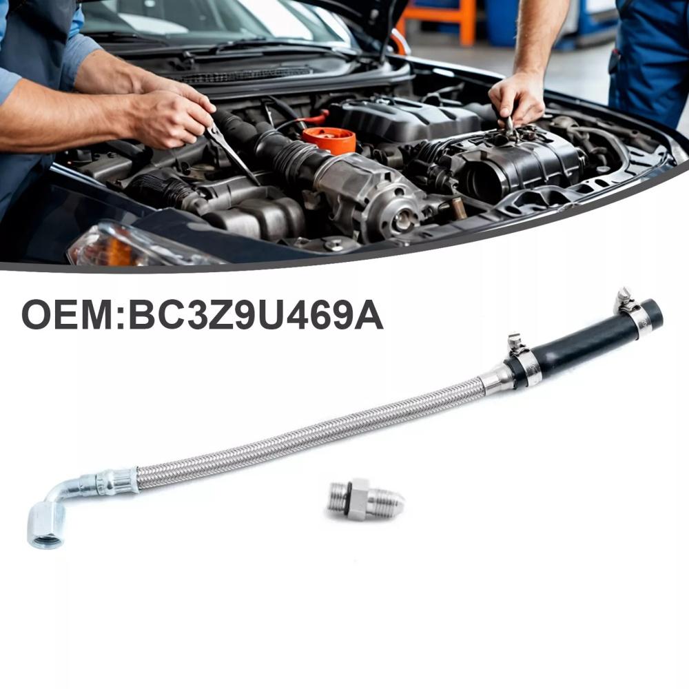 Turbocharger Coolant Feed Tube For 11-16 Ford Super Duty Powerstroke Diesel 6.7L