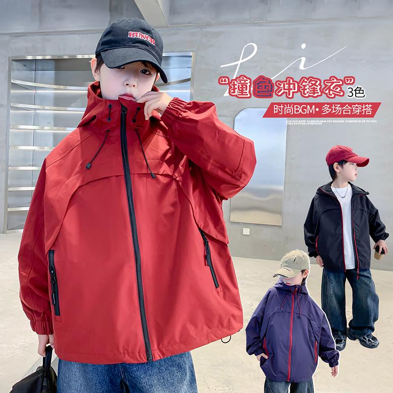 Boys' Outerwear Spring and Autumn 2025 New Item Children's Autumn Outfit Stormtrooper Jacket