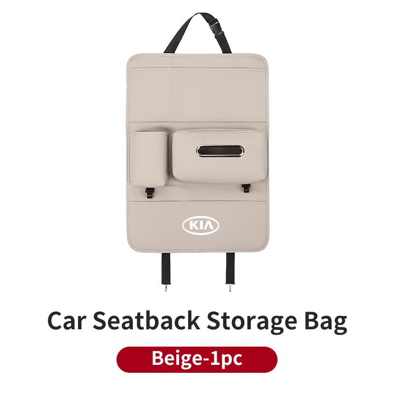 Car Anti-Kick Pad Seatback Organizer Trunk Storage Bag Accessories For KIA Rio K6 Sportage Ceed Sorento Picanto Stinger Optima C NK2