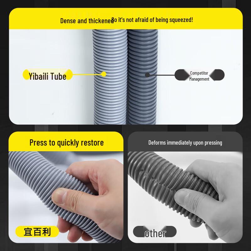 Universal Washing Machine Drain Hose Extension