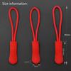 10Pcs Fixer Crafts Tag Apparel Sewing End Fit Zipper Buckle Zipper Puller Zipper Ropes Zip Cord
