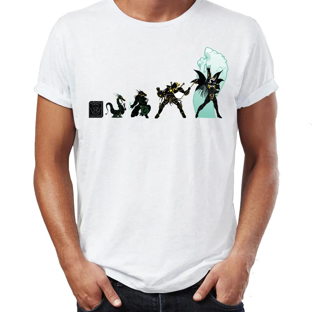 

Hot Men s t-shirt Saint Seiya Evolution Ikki Shun Shiryu Hyoga Anime Artwork Awesome Tshirt Unisex Tees Tops Harajuku Streetwear XXL