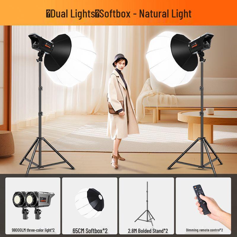 Floor Standing LED Fill Light for Streaming & Photography