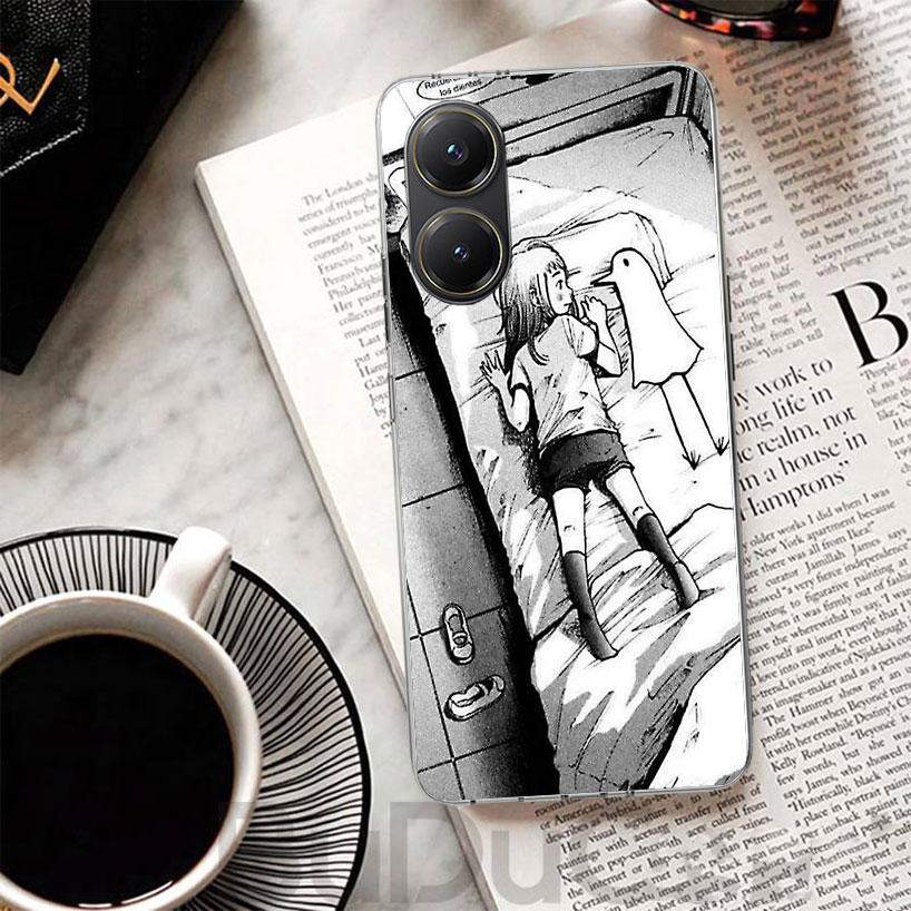 Oyasumi Punpun Cover For Xiaomi Poco X7 X6 X5 Pro X3 Nfc F7 Ultra Phone Case F6 F5 X4 F4 Gt F3 M6 M5S M4 M3 Print Shell Poco X7