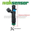 4pcs 25186566 New Fuel Injector Nozzle For Chevrolet Sail 1.2 Aveo 1.2 Spark 1.0 1.2 1.4 2010-2015 24101262 23899720 FJ1332
