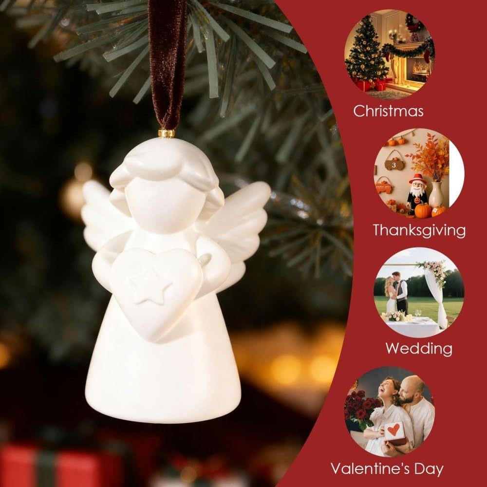 Heart Wings Angel Plaster Mold Reusable Resin Mold Creative Scented Candle Mold  Home Decor