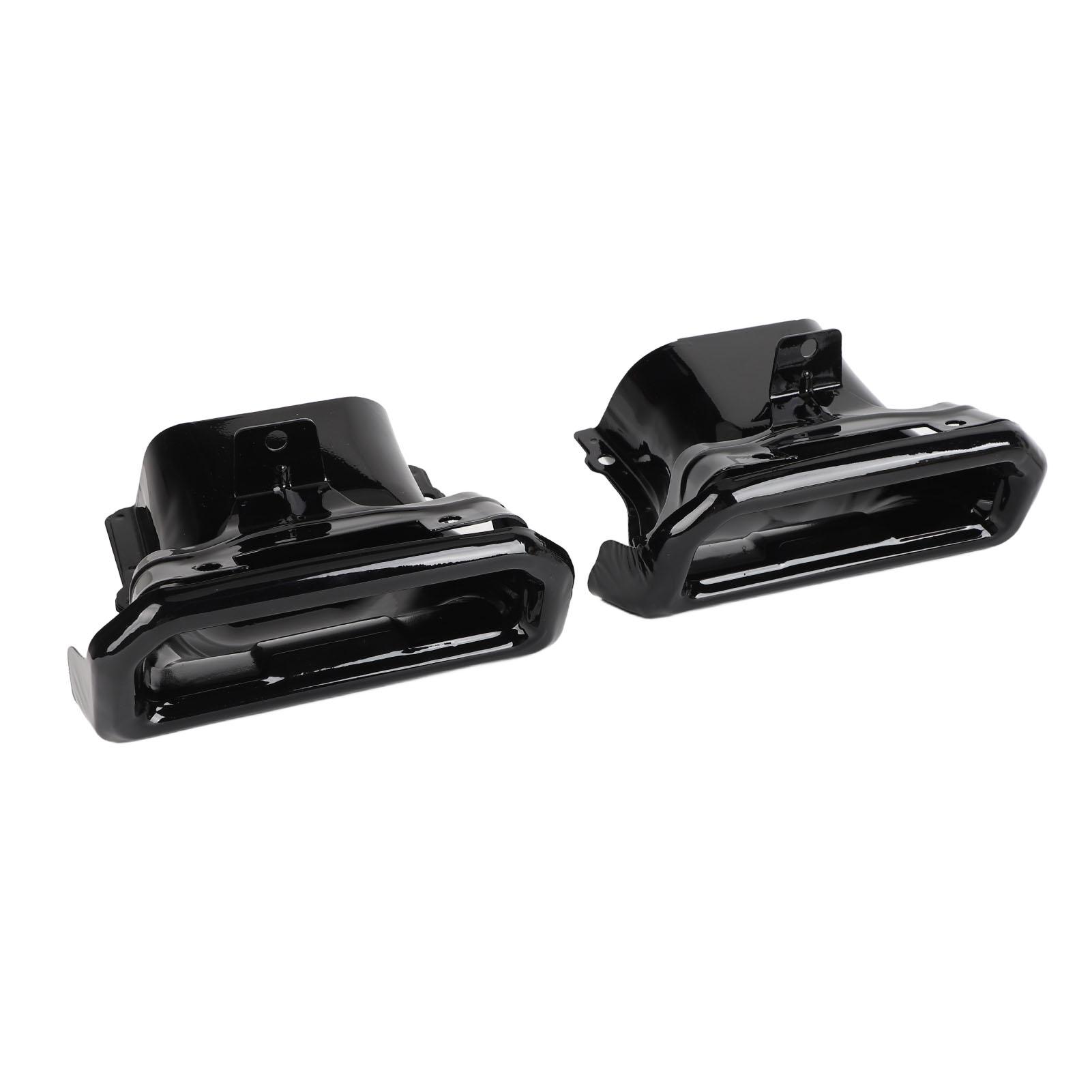 2PCS Garnitures d'embouts d'échappement Gauche Droite Utilisation Durable Construction Métallique 2253506 pour Voitures