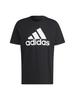 Short Sleeve Essentials Single Jersey Big Logo ECQ96 S [Adidas] T-Shirt Black/White (IC9347)