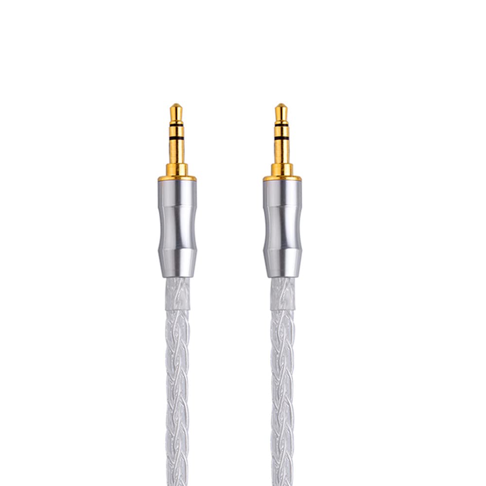 5N Pure Silver Replacement Headphone Cable To for and Also Compatible with Vivabo and (3.5mm 3.5mm) MDR-1A, 1000XM3, 1000XM4, 1000XM5, MDR-XB950BT,