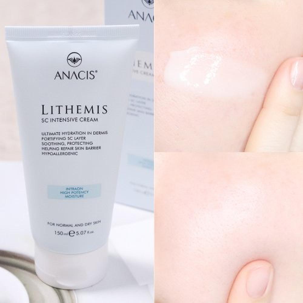 Lithemis Anasis Rouge-Creme 15ml Dermatologische Regenerierende Creme 50ml Set mit 2 Stück