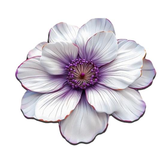 Floral Plush Floor Mat 3D Visual Flower Shaped Floor Rug Mat for Bathroom Quick-Drying Non-Slip Absorbent