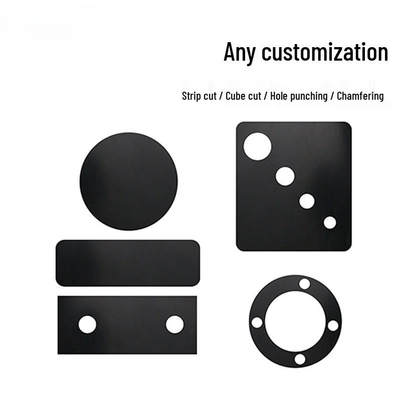 Heavy-Duty Black Rubber Mat (10mm Thick)