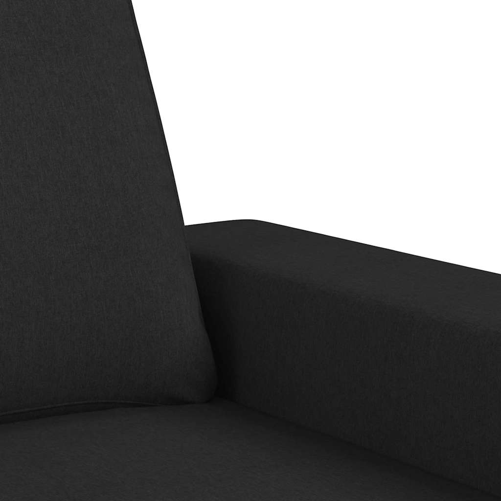 Vidaxl Armchair, Black, 60 Cm, Upholstered In Fabric