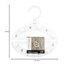 Shinkohanger Monochrome Belt Holder Hanger, White