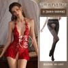 Sexy lingerie sexy lace perspective mesh hot one-piece uniform temptation breast flirting suit