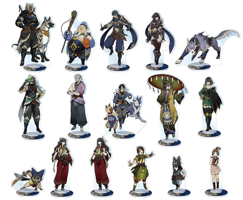 Monster Hunter Rise Character Acrylic Stand Gokoku