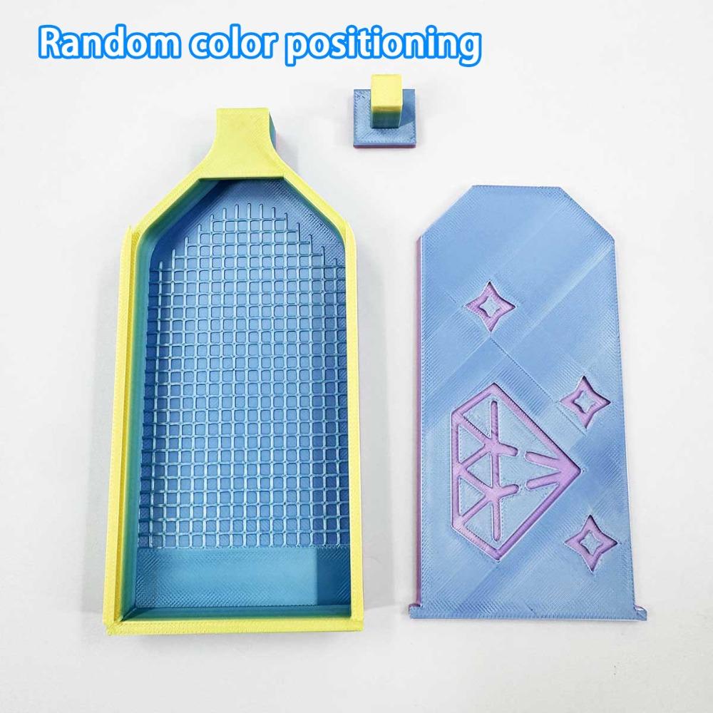 Multi-Color Diamond Painting Tray Kits DIY Craft Art Dot Drill Tray  for Nail Art