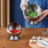 18cm Melamine Slanted Serving Bowl with Lid