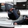 3D Carbon Fiber Sticker Paste Car Threshold Protective Film Anti Scratch Waterproof Matte Black Nano Sticker Tape for Car Body