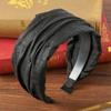Ethnical Gambiered Guangdong Gauze Hairband Headwear Face Washing Hair Hoop  Hair Styling Accessory