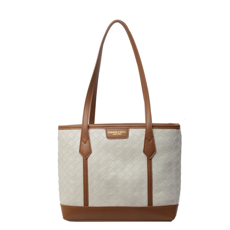 Damentasche mit großem Fassungsvermögen Neue vielseitige Tragetasche Mode Schulter- Pendlertasche