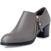 Scarpe da donna Scarpe da donna in vera pelle Scarpe con buco alla moda Scarpe singole casual da donna