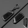 T25Fashion New Double-sided Leather Car Key Case Cover Shell Protection Auto Styling Accessories For VW Volkswagen Golf 8 MK8 Leon