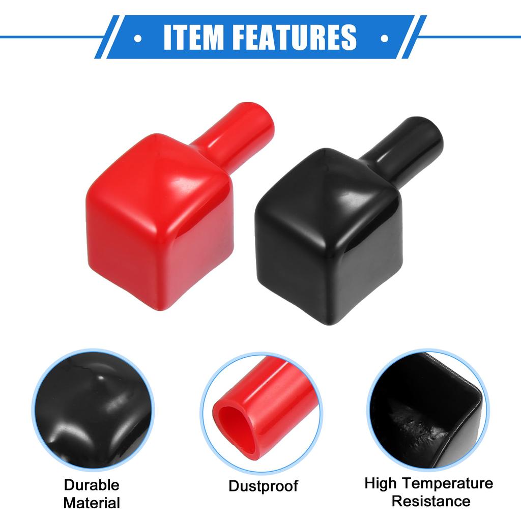 A ABSOPRO Terminal Insulation Cover Terminal Cover Terminal Cover 7mm Car