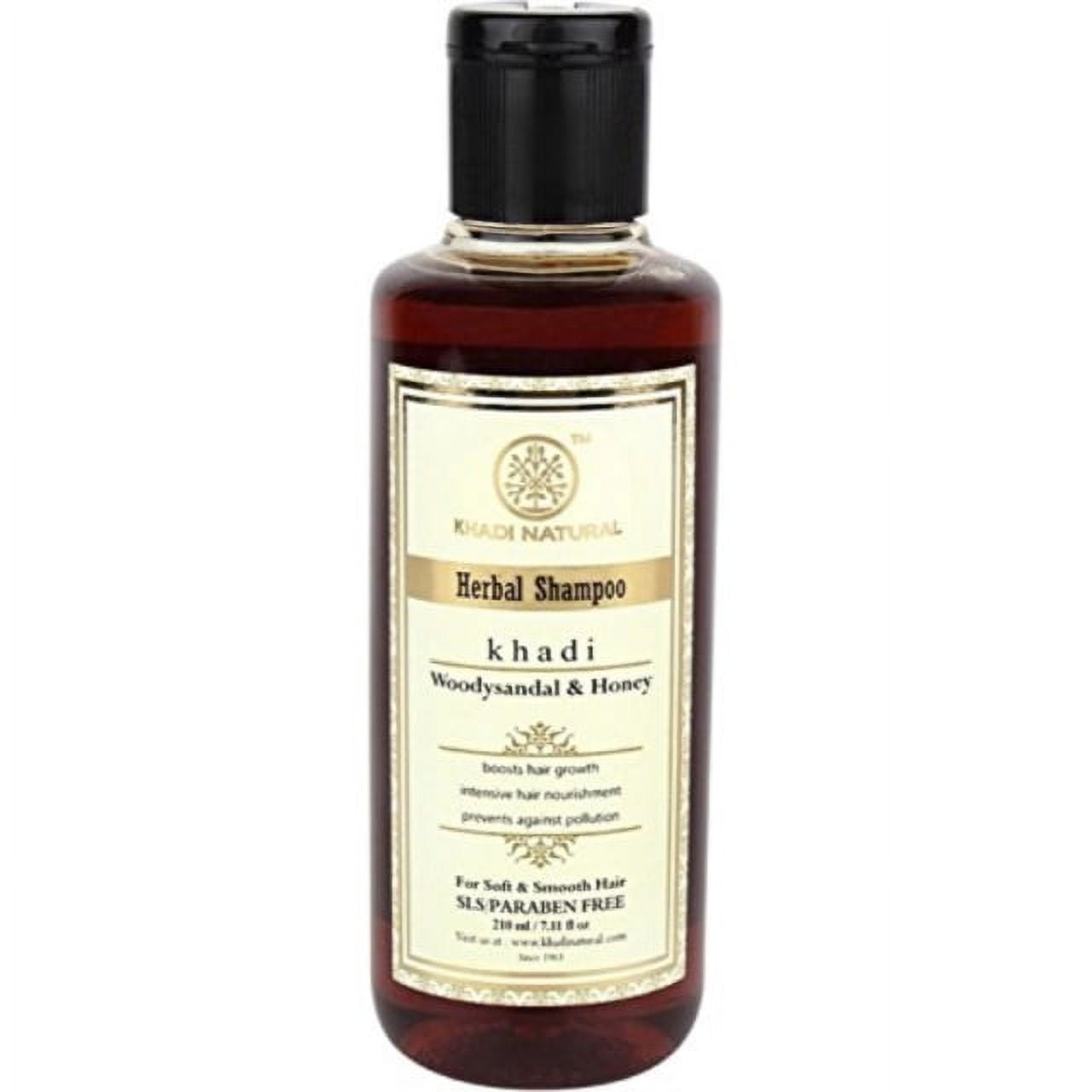 

Khadi Natural Woody Sandal Honey Hair Cleanser - 210 ml