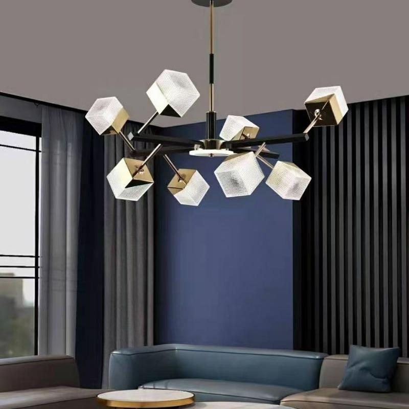 Living Room Chandelier Modern Minimalist Atmosphere Household Dining Room Lighting