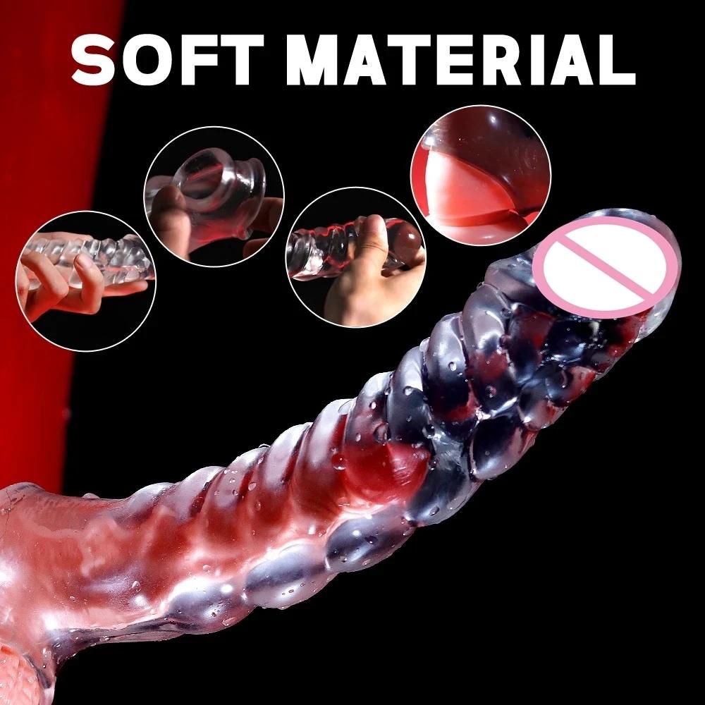 Penis Extension Sleeve Vibrator Extender 8cm Reusable Condoms Soft Delay Ejaculation Dick Sleeve Adult Sex Toys For Men Women