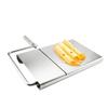 Hochwertiger Edelstahl Käseschneider Küchenschneidebrett Geeignet für Hart- und Halbhartkäse Butterschneider