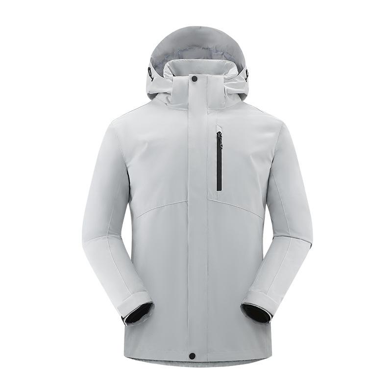 Couple Jacket Down Jacket Women's 25 New Windproof Three-in-one Removable Liner Tooling Jacket
