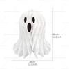 Halloween Ghost Honeycomb Decoration, Scary Hive Hanging Ornaments for Party Home Store Atmosphere, Indoor Outdoor Spooky Decor Prop