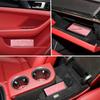 PU Leather Glittering Card Holder Car Insurance Document Protector Registration Certificate Wallet Organizer
