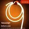 144 led warm light round strip 220v