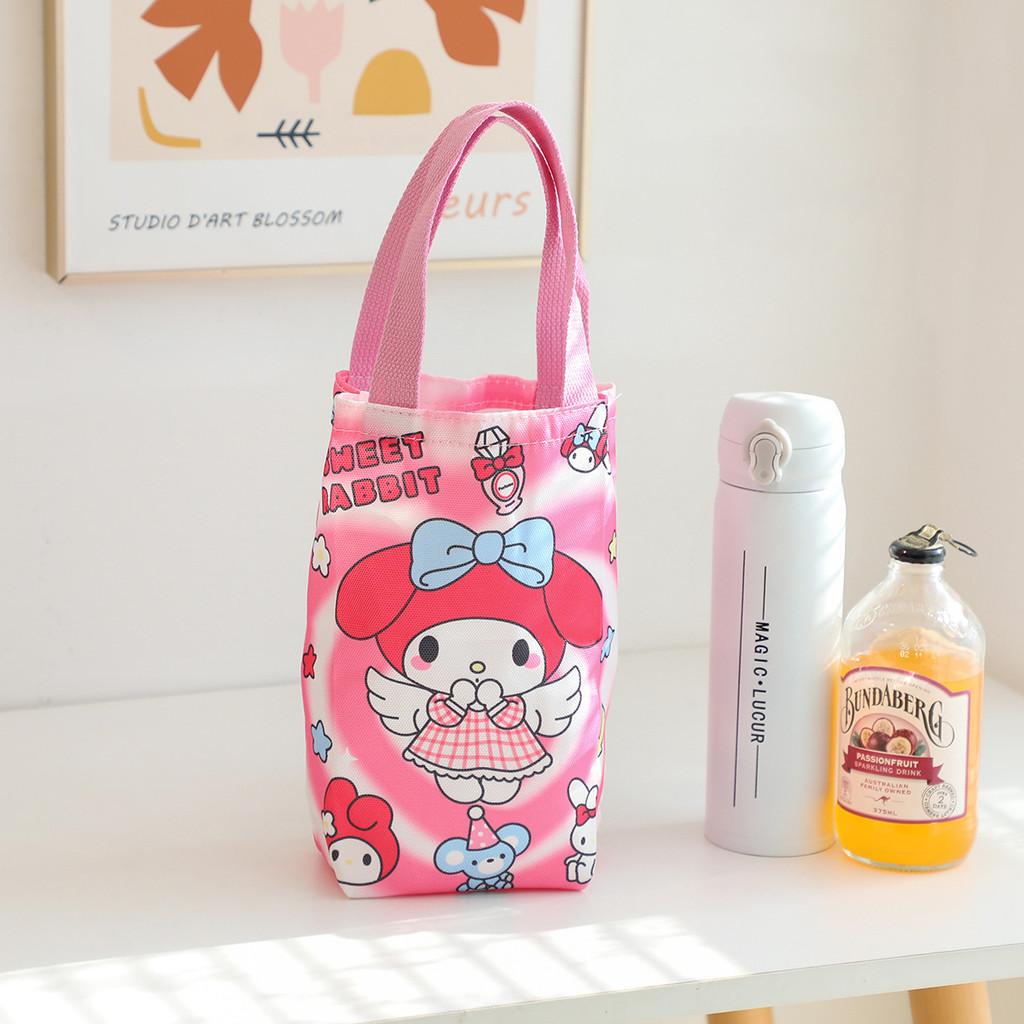 Canvas Bag Umbrella Water Bottle Carrier Cute Style Travel Daily Use