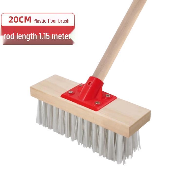 JINGRUIXIANG Long-Handle Hard-Bristle Floor Brush