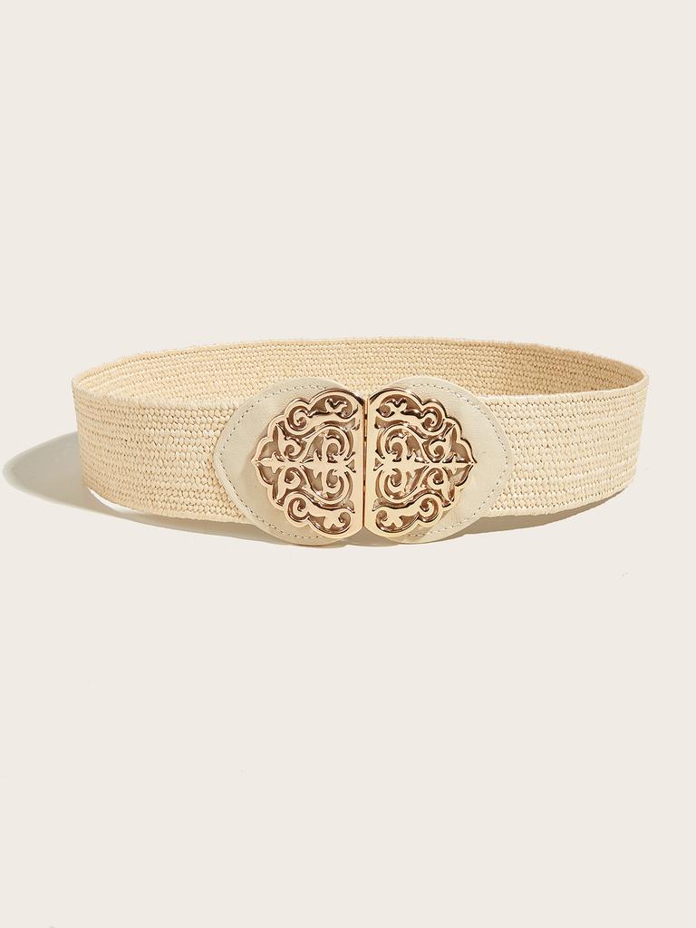 Versatile Slimming Belt Fashionable Ins Style Elastic Waist Belt With Outfit Any