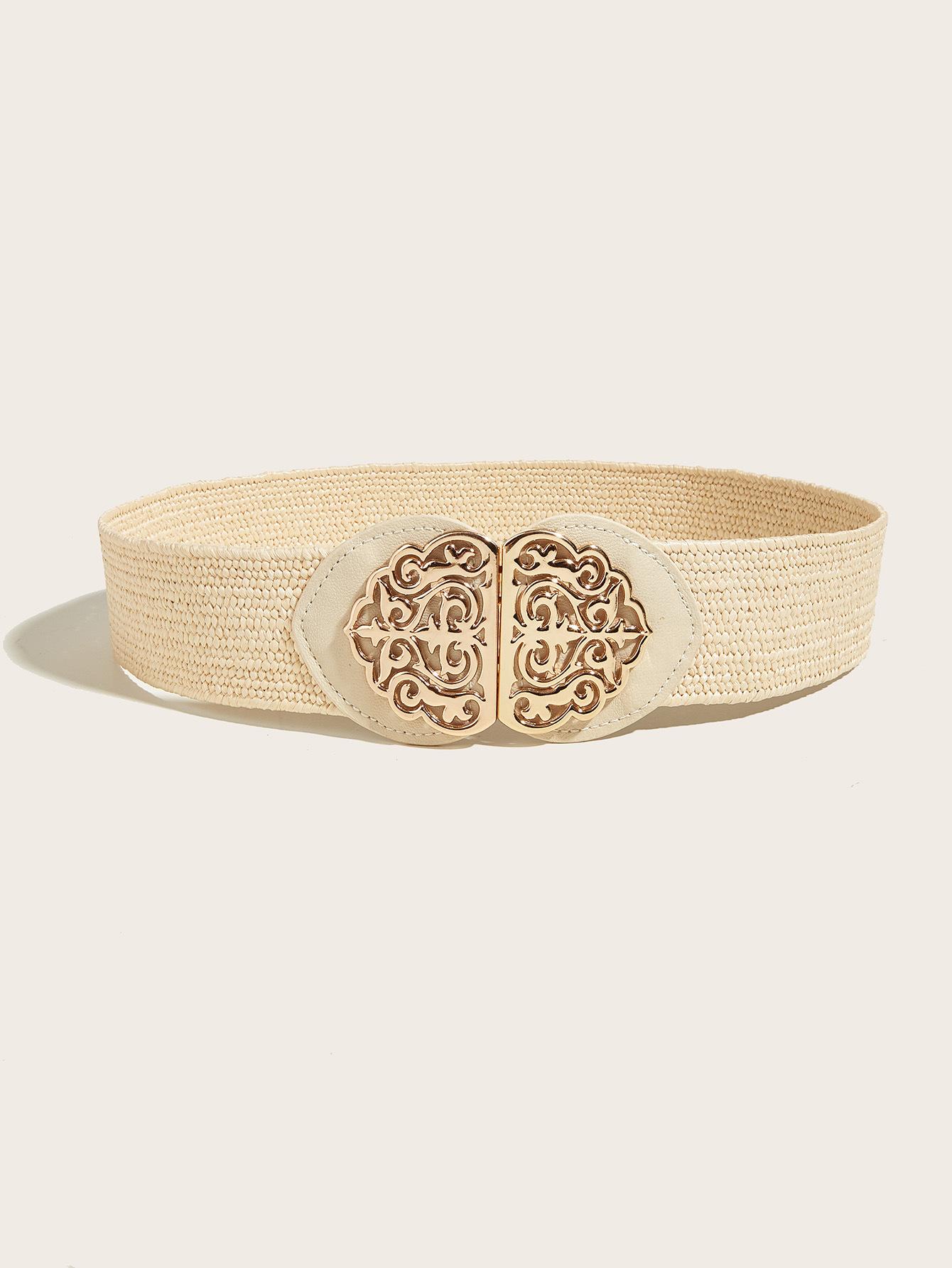 

Универсальный пояс для похудения Модный пояс на резинке в стиле Инс, подходящий к любому наряду