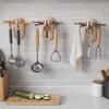 Wall Mounted Spatula Storage Rack Plastic Wall Hooks Practical Kitchen Utensil Hook for Kitchen
