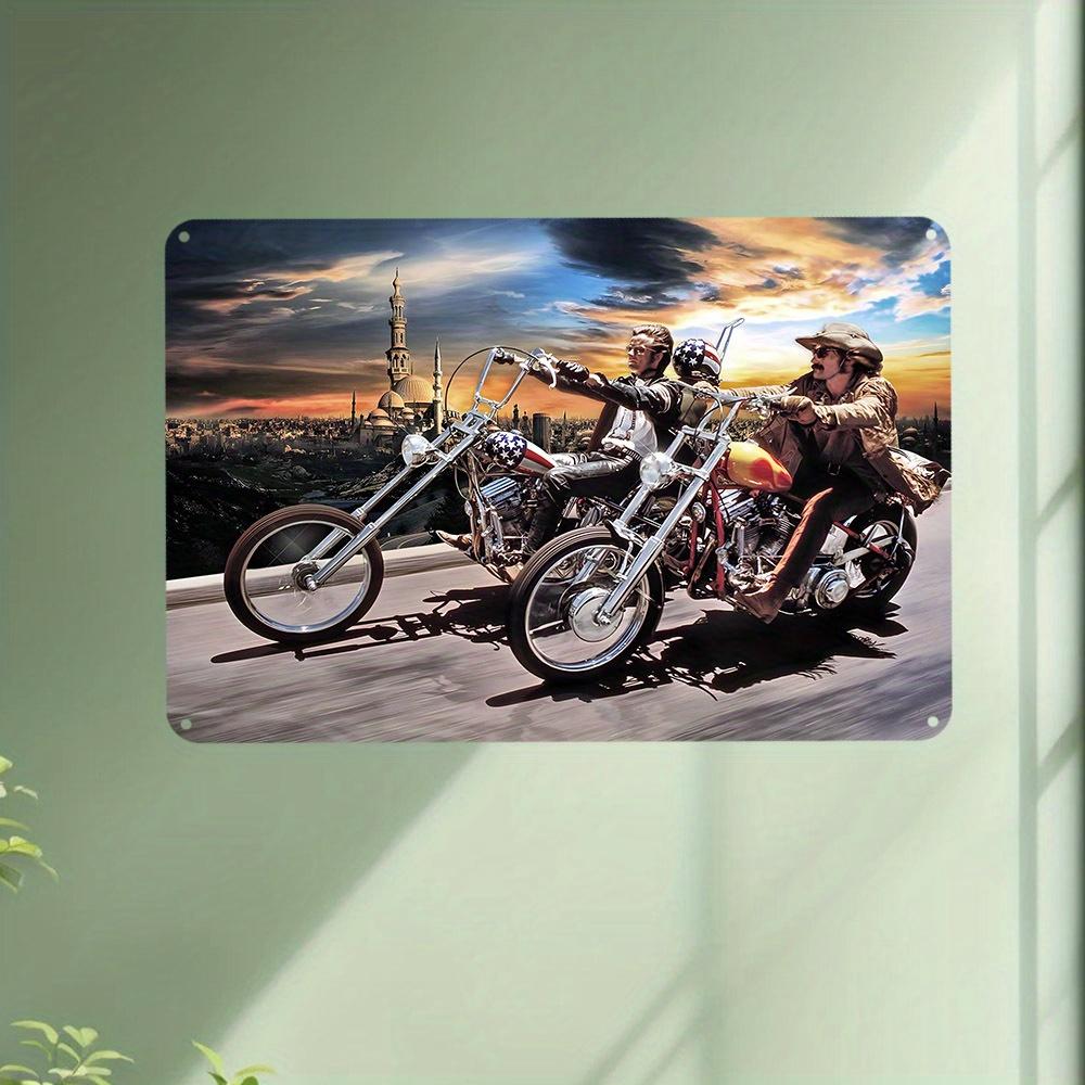 Vintage Iron Metal Sign, Art Poster, Iron-Colored Painting for Restaurants, Bars, And Cafes, Tin Sign, Fun Home Wall Decoration